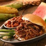 pulled pork sandwich