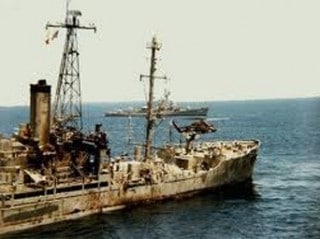 USS Liberty limped to port