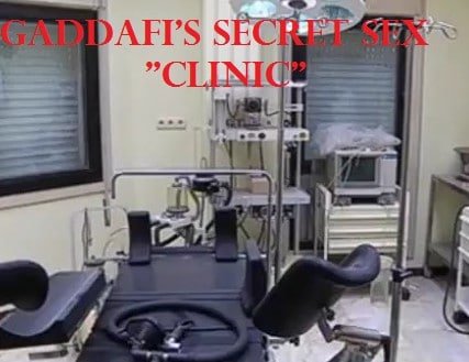 Gaddafi Secret Rape and Abortion Den Uncovered