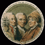 Voltaire_Rousseau_Franklin
