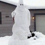 KKK Snowman
