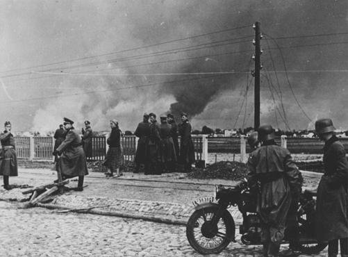 German forces Warsaw