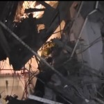 Hydrogen Gas explosion aftermath fukushimareactor1-inside4thfloor