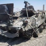 Stryker After IED, Afghanistan
