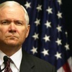 US Defense Secretary Robert Gates.