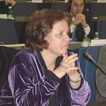 Nurit_Peled-Elhanan in a meeting of the European Parliament