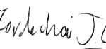 Vanunu, Mordechai signature