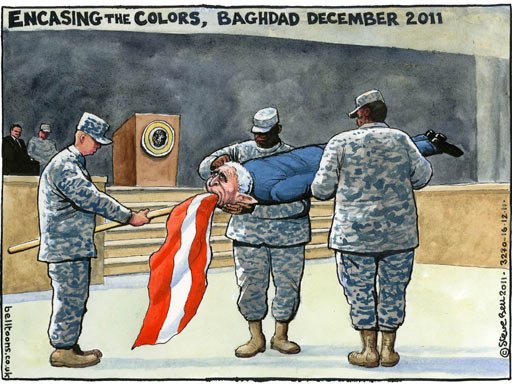 Last Post In Iraq This Is The Knell Of American Empire Http Www Guardian Co Uk Commentisfree Cartoon 2017 Dec 15 Iraq Us Military
