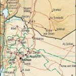jordansyria border map