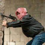 Palestinian With Slingshot
