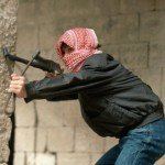 Palestinian With Slingshot