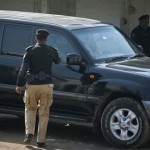 Consulate Car carrying American Embassy employee