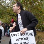 Danny Shine-Regular at Speakers Corner in London