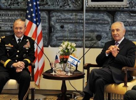 Dempsey Peres Iran rhetoric