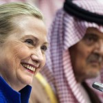 Hillary Clinton in Riyadh