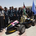 Gaza race car students