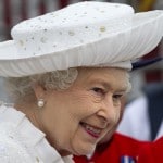 Britain’s Queen Elizabeth II embarks fro