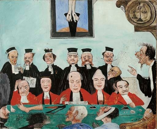 The Good Judged, James Ensor, 1892