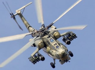 Russian Iraq Attack Helicopter Mi-28NE