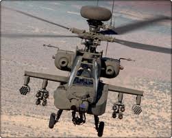 US Apache Longbow Attack Helicopter AH64-D