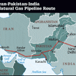 Iran-Pakistan-India Map