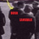 Lansdale waiting for Bush - Dealey Plaza - 11/22/63