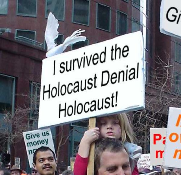 It is possible not only to survive, but to actually THRIVE as a "holocaust denier." Here are the top ten benefits of being so labeled.