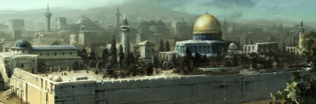 The Old City - Early Painting
