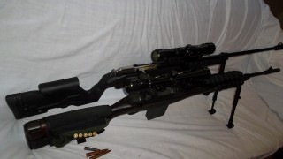 Nagant and Springfield Scout Rifles