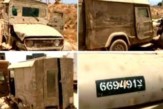 Israeli military vehicle seized in Syria