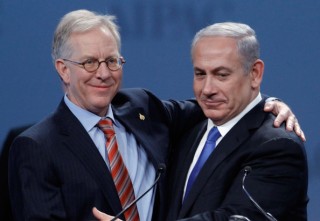 AIPAC's Michael Kassan with Netanyahu