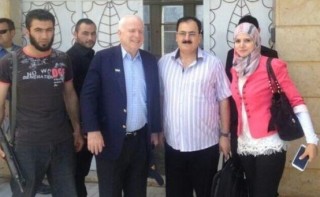 John McCain - making a fool of himself in Syria with al-Qaeda