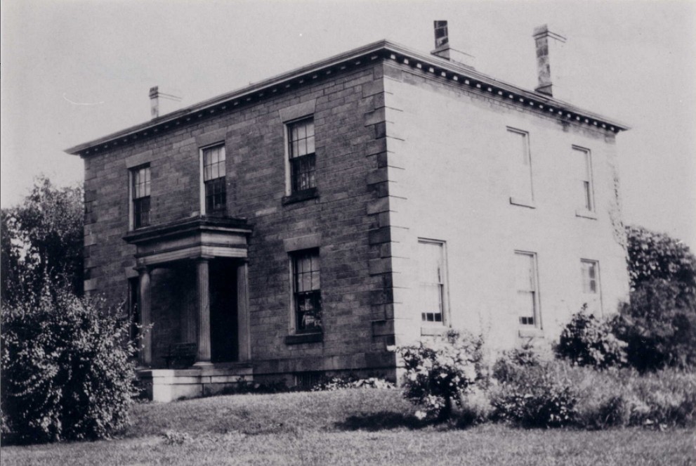 "Abbotsford," Duff family home outside Toronto, named after the Scottish estate of Sir Walter Scott, boyhood friend of Lockhart Duff (great great grandfather of the author)