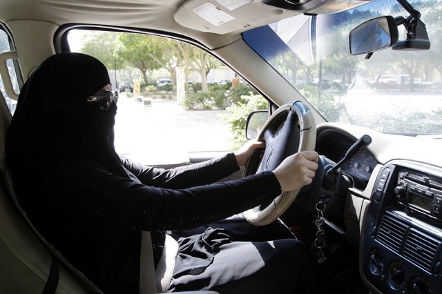 Driving While Female is a Crime in Saudi Arabia; the   ONLY nation that denies Women this basic right and freedom.