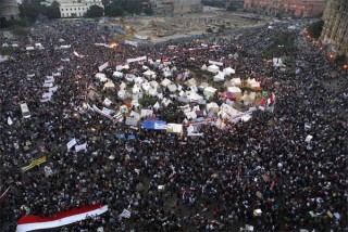 Protests in Tahrir Square
