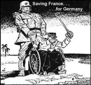 Hollande is playing his role well