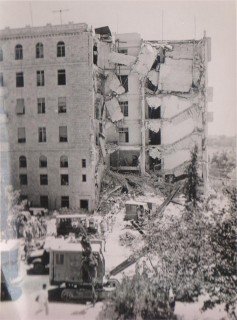 The bombing of the King David Hotel