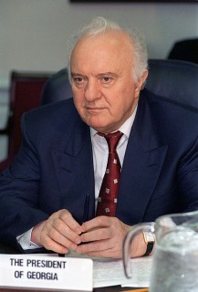 Eduard Shevardnadze - America changes a country's leadership like a pair of socks