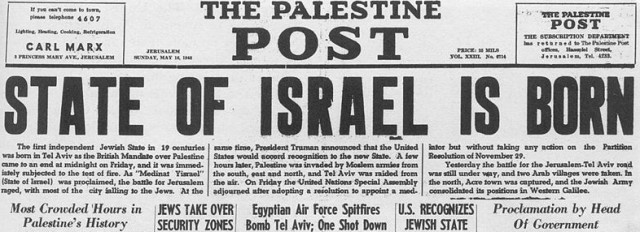Israel-is-born_News