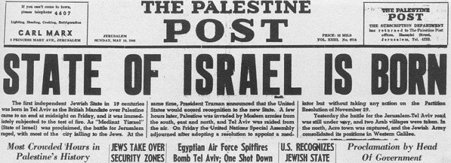 Israel-is-born_News