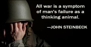 Steinbeck on war
