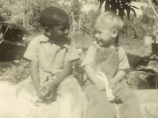 Buster and Johnny - before the propaganda began
