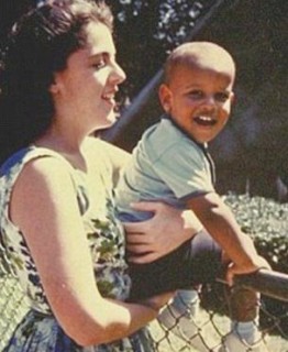 Barack and Mom