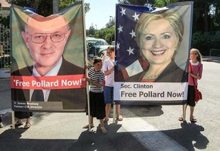 Free Pollard supporters include ex-CIA James Woolsey, and the 'always for sale' Hillary Clinton