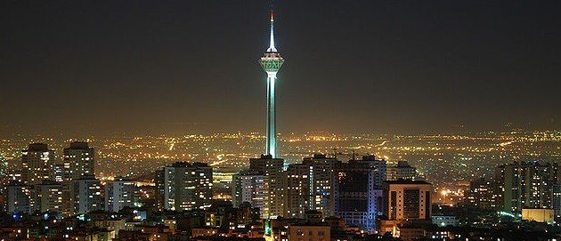Night time skyline - Tehran