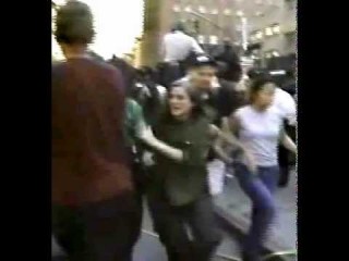 Amy Goodman, host of the popular Democracy Now program, flees the pre-announced "collapse" of WTC-7. Will she continue the cover-up - or take this opportunity to make amends?