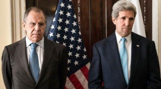 Lavrov and Kerry - Not looking too happy