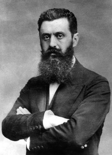 Teodore Herzl has a lot of ideological blood on his hands
