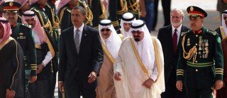 Obama meets with King Abdullah