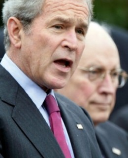 Bush and Cheney 
